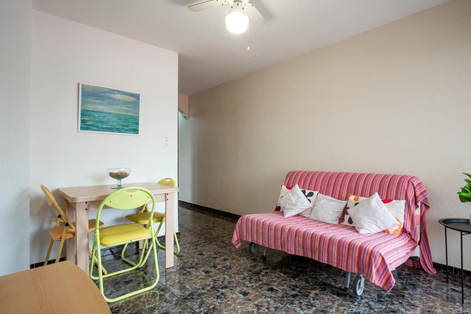 Apartamento En Complejo Residencial Con Piscina Y Garaje A 100M Del Mar Las Canteras  Екстериор снимка